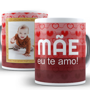 CANECA PORCELANA DIA DAS MÃES